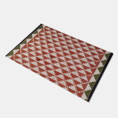 削除可能な山キルトドアマット ドアマット (アングル)