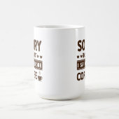 前おもしろいに言ったことをごめんなさい コーヒーマグカップ (中央)