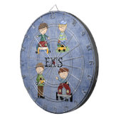 前おもしろいのユーモアの投げ矢板イメージの写真 ダーツボード (正面右)