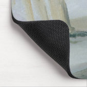 、前に帰因するSolentの競争をヨットに乗って下さい マウスパッド (コーナー)