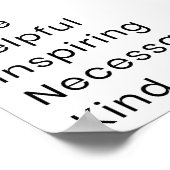 前に話は考え.それは… ポスター (角)