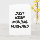 前に進む保だけ,ジム,ハッスル,成功 カード (黄色い花)