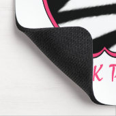 前にKの先生のシマウマのプリントApple マウスパッド (コーナー)