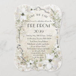 前にPromJunior、素晴らしいGatsbyの金ゴールド、銀、ブラケット セーブザデート