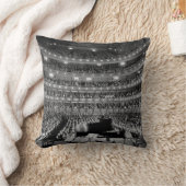 前のメトロポリタン歌劇場の家第39 St 1937年 クッション (ブランケット)