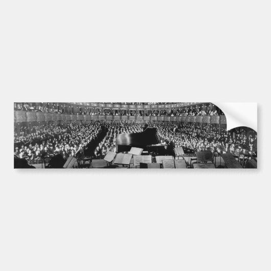 前のメトロポリタン歌劇場の家第39 St 1937年 バンパーステッカー (正面)