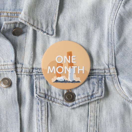 前の喫煙者は1か月喫煙をやめます 缶バッジ (インサイチュ)