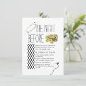 前の夜ミニマルはヒマワリが台本を書く 招待状 (スタンド正面)