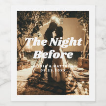 前の夜。写真エレガントリハーサル