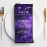 前の夜。宇宙結婚のリハーサル メニュー<br><div class="desc">"前夜"パープル宇宙のリハ結婚ーサルディナーメニュー。追加連絡品が要もしります。</div>