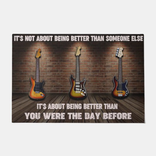 前の日より ドアマット (正面)