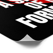 前の自分の影だけ長い潜伏 ポスター (角)