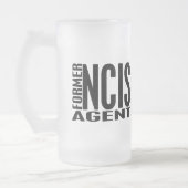 前のNCISの代理店 フロストグラスビールジョッキ (左)