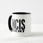 前のNCISの代理店 マグカップ (正面左)