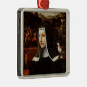 前のVotoはシエナのSt.キャサリンに捧げました メタルオーナメント (右)