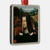 前のVotoはシエナのSt.キャサリンに捧げました メタルオーナメント (右)