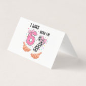 前は6歳、今は7歳の可愛い誕生日ナンバー (裏面)