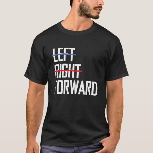 前へ アンドリュー ヤン 非左派 非右派 Tシャツ (正面)