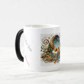 前もって聖降誕祭お目出とう。 モーフィングマグカップ (正面左)