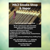 前カスタマイズ煙店広告 ウィンドウサイン (シート3)