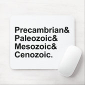 前カンブリア古生代の中生代生代 マウスパッド (マウス)