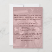 前プロムのパーティの招待状|の学校のダンスの前パーティー 招待状 (裏面)