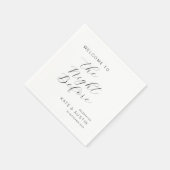 前モダンミニマルの夜 スタンダードカクテルナプキン (角)