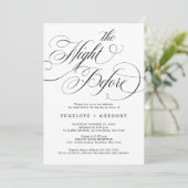 前モダン夜の書道は真っ暗だ 招待状 (スタンド正面)