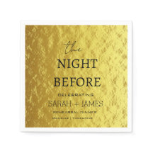 前モダン夜の金ゴールドリハーサル