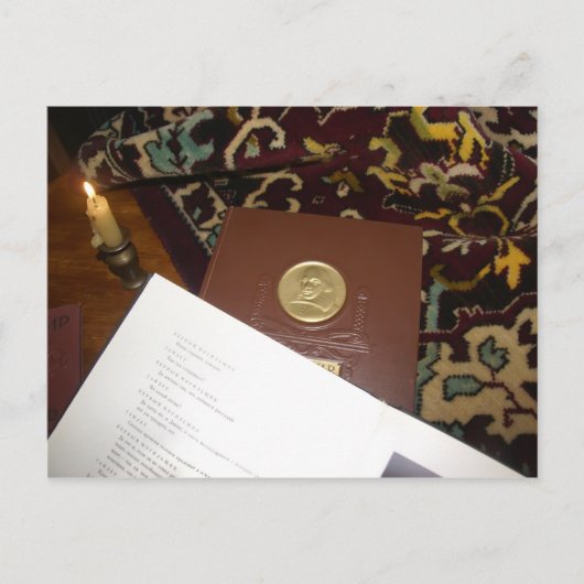 前世紀の書物 シーズンポストカード (正面)