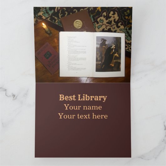 前世紀の本 カード (内部)