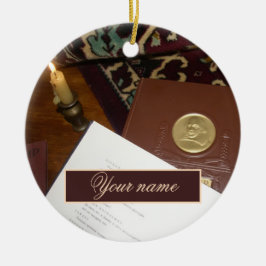 前世紀の本 セラミックオーナメント