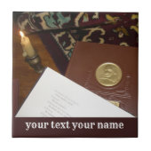 前世紀の本 タイル (正面)