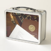 前世紀の本 メタルランチボックス (裏面)