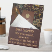 前世紀の本 台座サイン (インサイチュ)