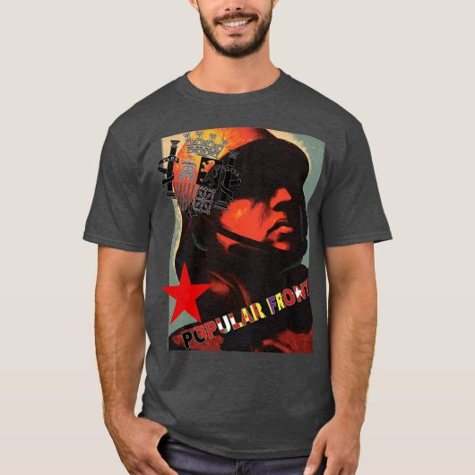 前人気がある面 Tシャツ (正面)