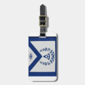 前会長エプロンF&AM ラゲッジタグ (正面縦)