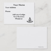 前会長カード 名刺 (正面/裏面)