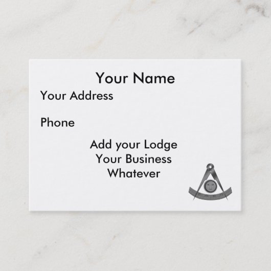 前会長カード 名刺 (正面)