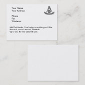 前会長カード 名刺 (正面/裏面)