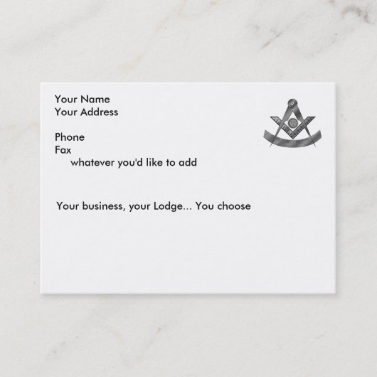 前会長カード 名刺 (正面)