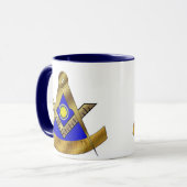 前会長W正方形 マグカップ (正面左)