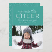 前例のない応援ハッピーニューイヤー2021フォトカード シーズンカード (正面/裏面)