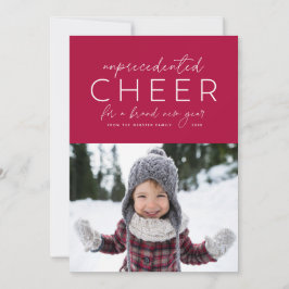 前例のない応援ハッピーニューイヤー2021フォトカード シーズンカード