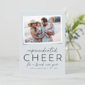 前例のない応援happy 2022ブルー年賀状 シーズンカード (スタンド正面)