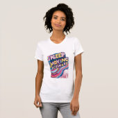 前保に進む Tシャツ (正面フル)