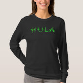 前側のフラ Tシャツ (正面)