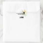 前列基礎：日が差すこと ラウンドシール (バッグ)