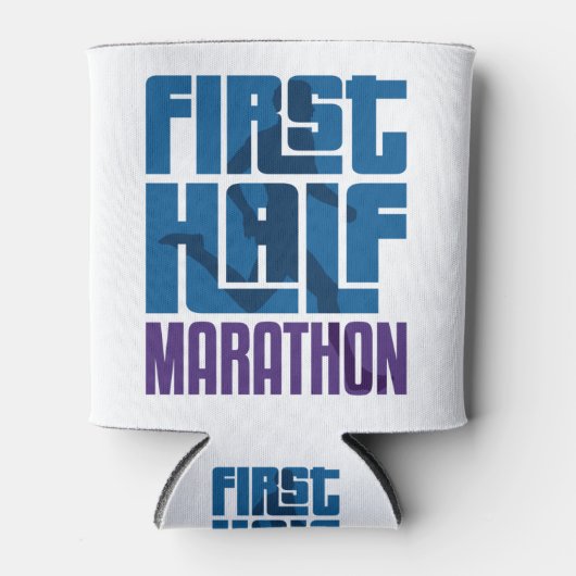 前半マラソン13.1マイル 缶クーラー (正面)