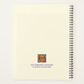 前向きかわいらしお洒落フローラ プランナー手帳 (裏面)